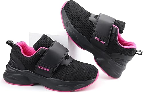 Miniatura 5 de Ortho+rest Zapatos para diabéticos para mujer con cierre ajustable, zapatos ortopédicos para caminar y edema para pies hinchados
