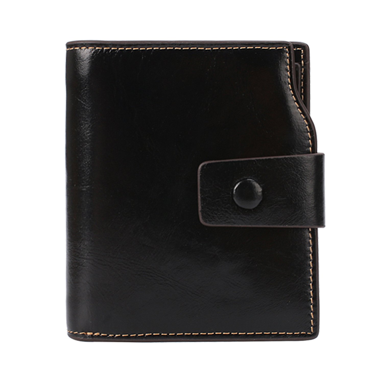 Yafeige Rfid Leather Wallet For Women Small Compact Tri Fold