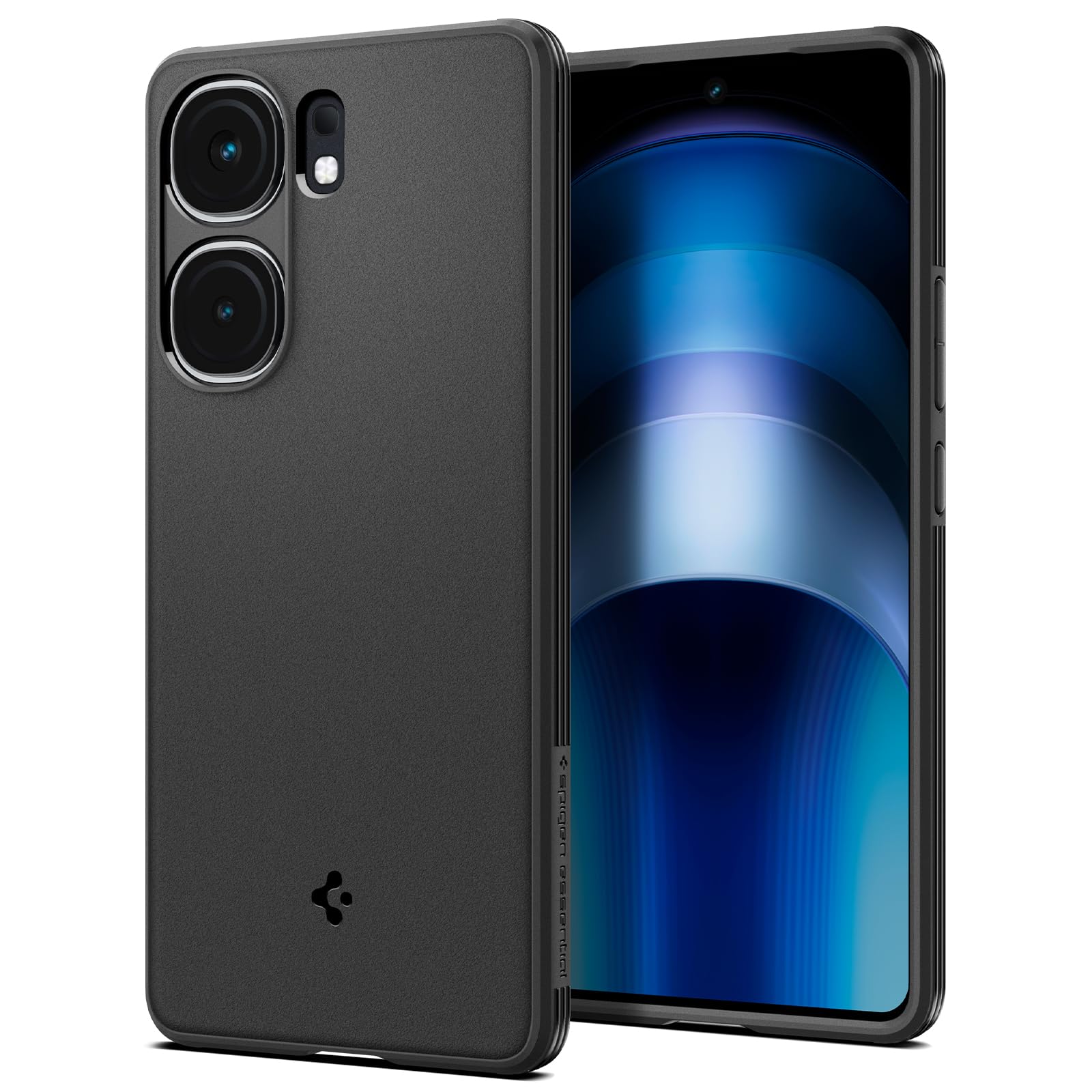 Spigen Essential Sand Blast Back Cover Case Compatible with iQOO Neo9 Pro (TPU | Matte Black) (B0D1FL8ZQP) Amazon Price History, Amazon Price Tracker