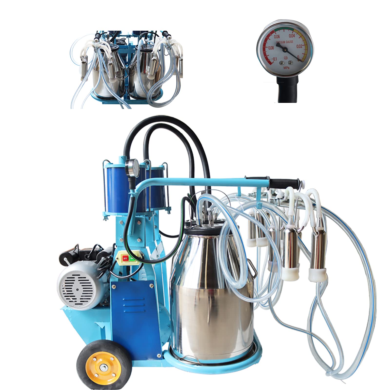 Amazon.com: TECHTONGDA 50L Electric Cow Milking Machine 110V Cow