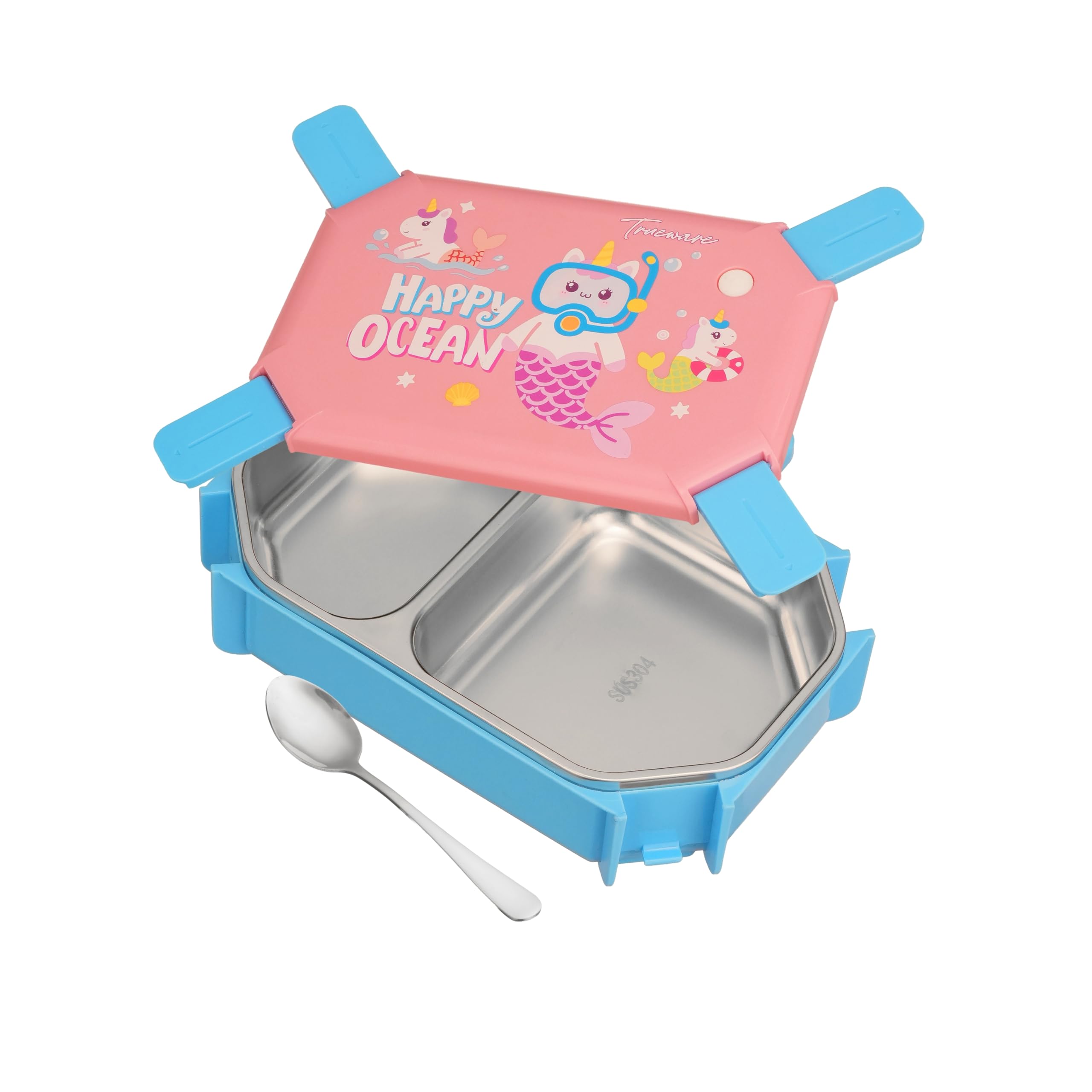 Trueware Astro Lunch Box - 3 Compartments, Insulated -23 Trueware Astro Lunch Box - 3 Compartments, Insulated -23