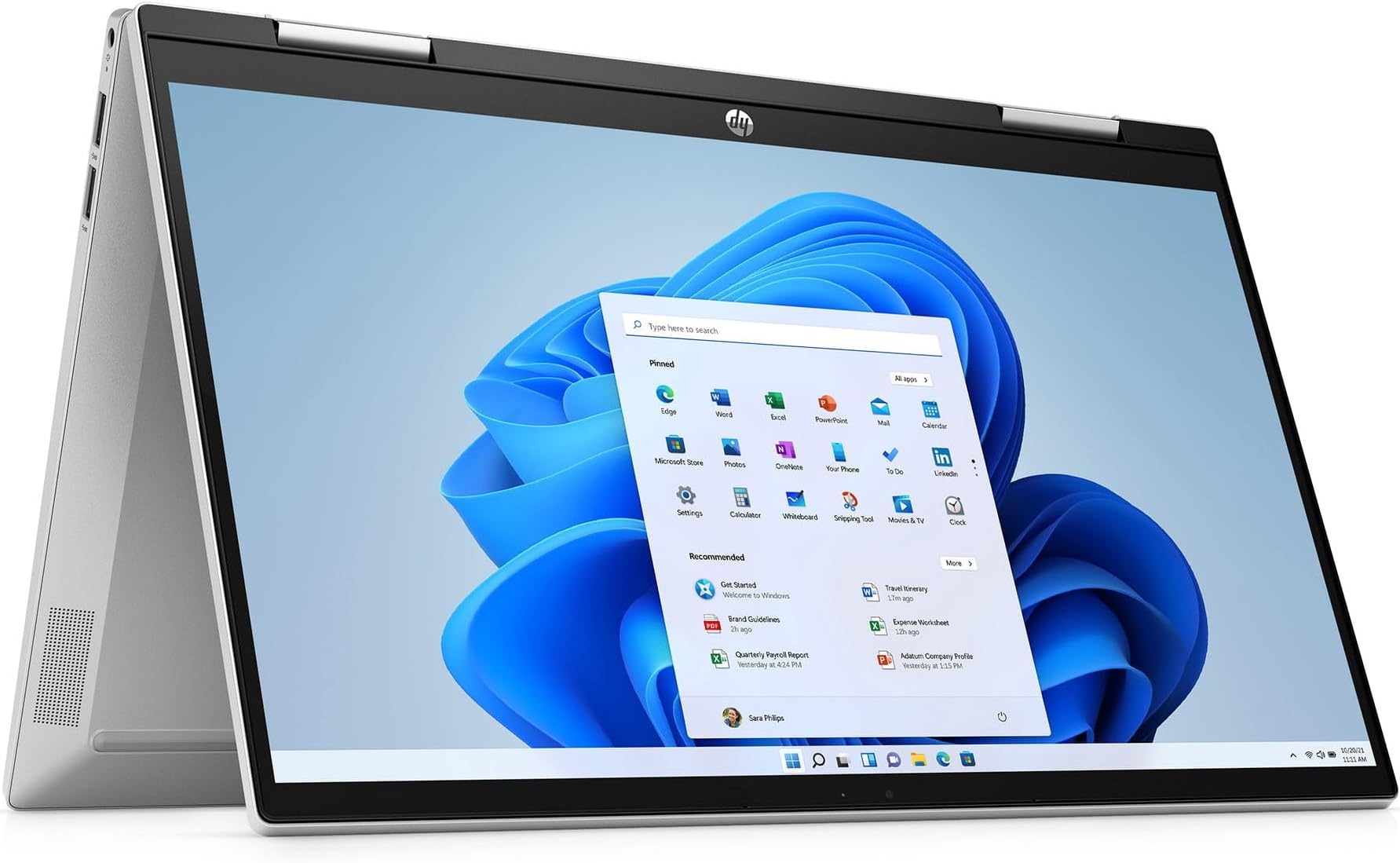 HP Pavilion x360 - FHD Touch - i5-1235U - 8GB RAM - 256GB SSD - Silver