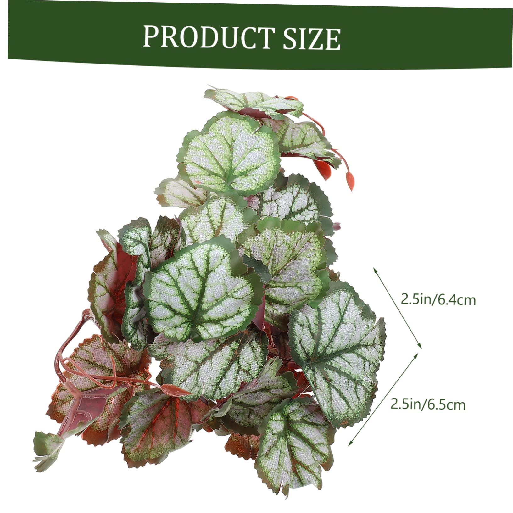 MAGICLULU 5piezas Adorno De Planta Artificial para Acuario y Terrario Decoración Lifelike para Peceras y Reptiles Accesorio Seguro y Duradero para Acuarios y Terrarios para Ocultar y Jugar