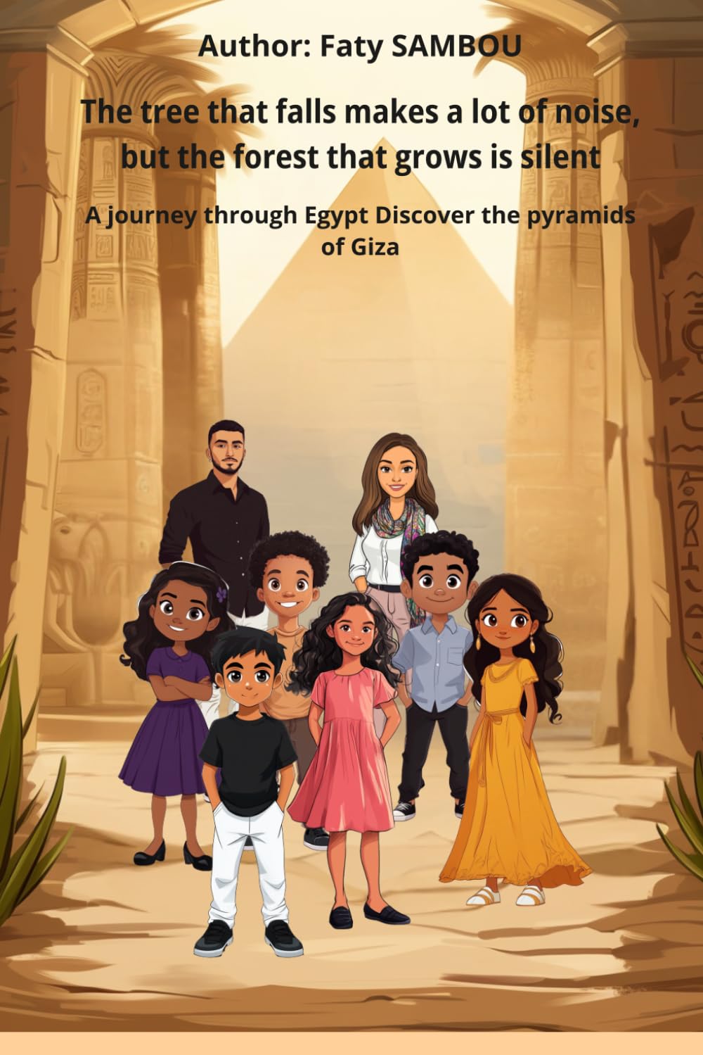The tree that falls makes a lot of noise, but the forest that grows is silent: A journey through Egypt, Discover the pyramids of Giza (Collection : African hidden treasures)