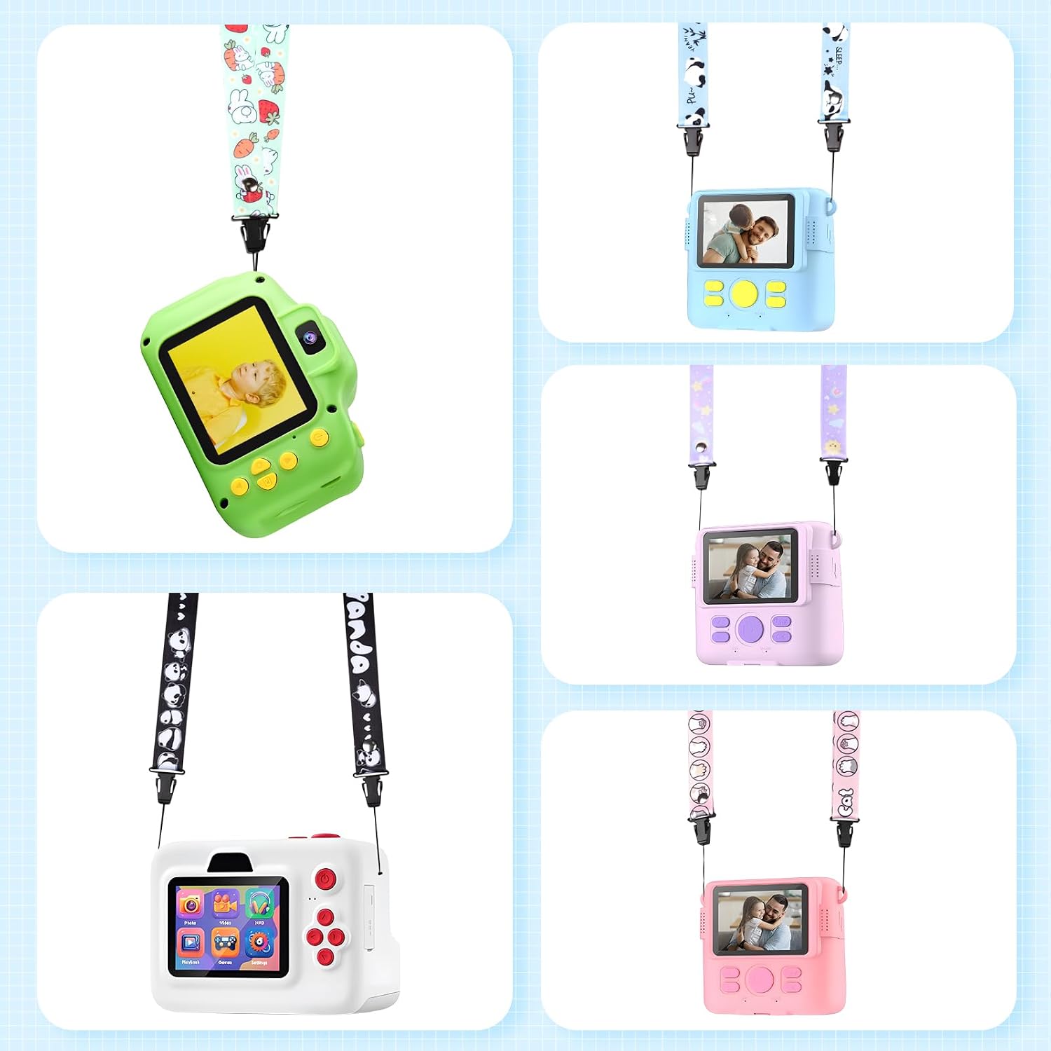 VOVMOEYA Camera Strap for Cute Camera,Camera Lanyard Neck Strap for mini Camera,Cute Camera Strap for Fujifilm mini Camera image 4