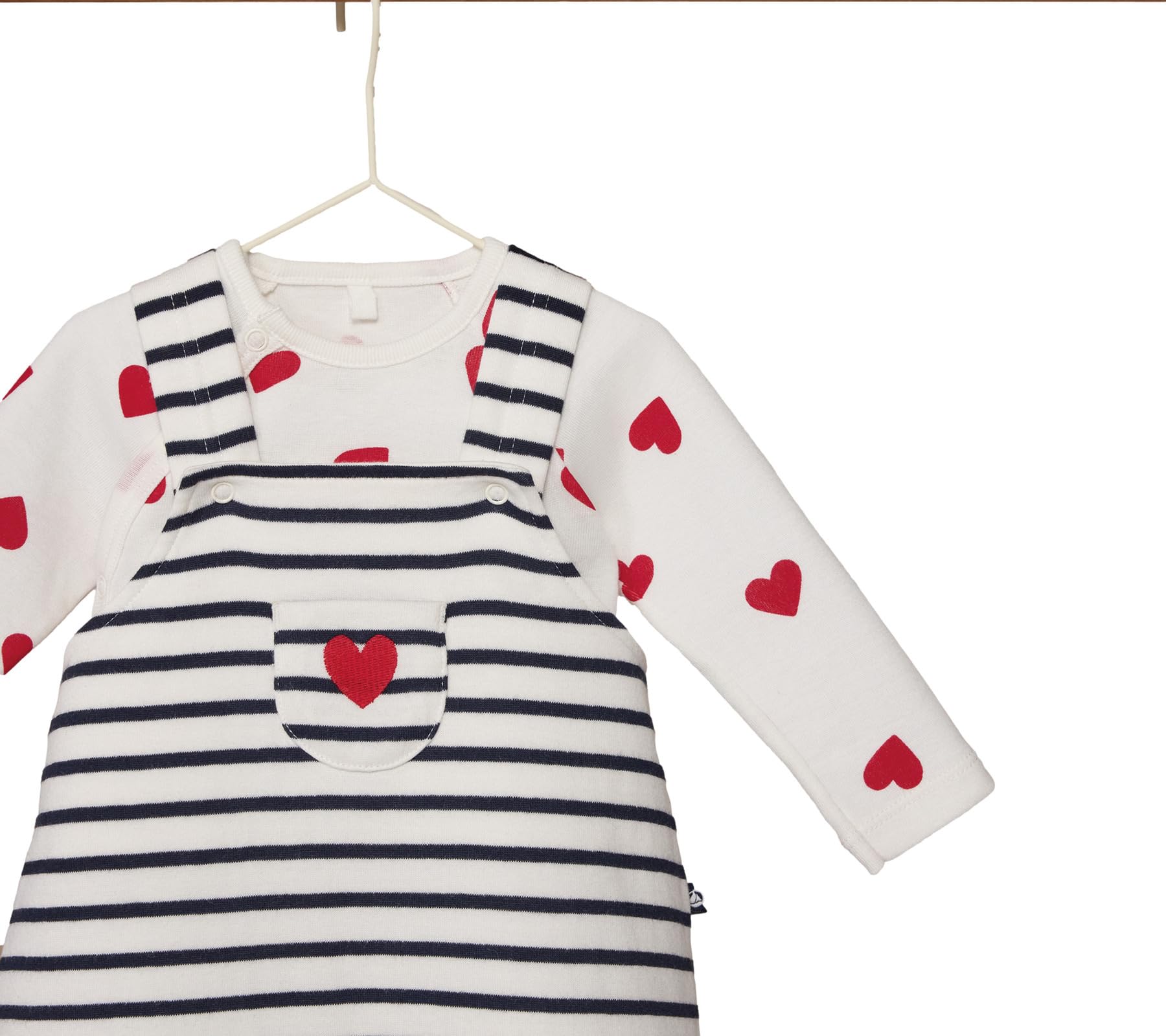 Petit Bateau Abbigliamento Giorno Misto Bambino, MARSHMALLOW/SMOKING, 0 mesi