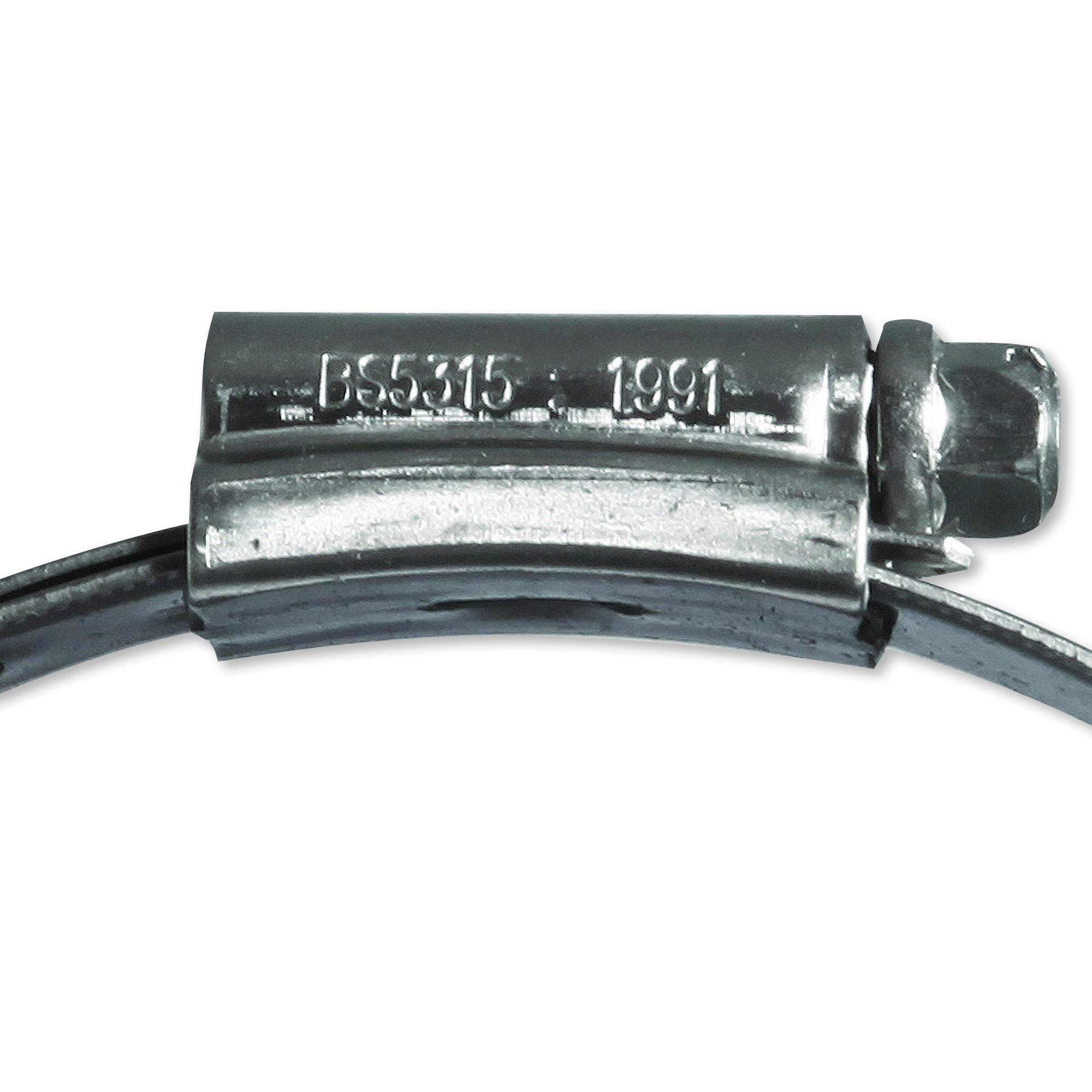 Eclipse Professional Tools ECW4-4X W4 Box of 5 85-100mm (3 ⅛" - 4") 304 Stainless Steel Worm Gear Hose Clamps - Image 3