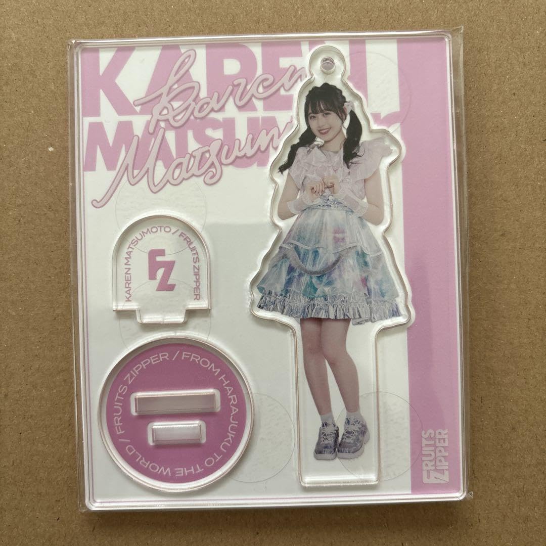 松本かれん　かれんたん　アクスタ 新品 未開封 未使用 松本かれん まつかれ アクスタ アクリルスタンド