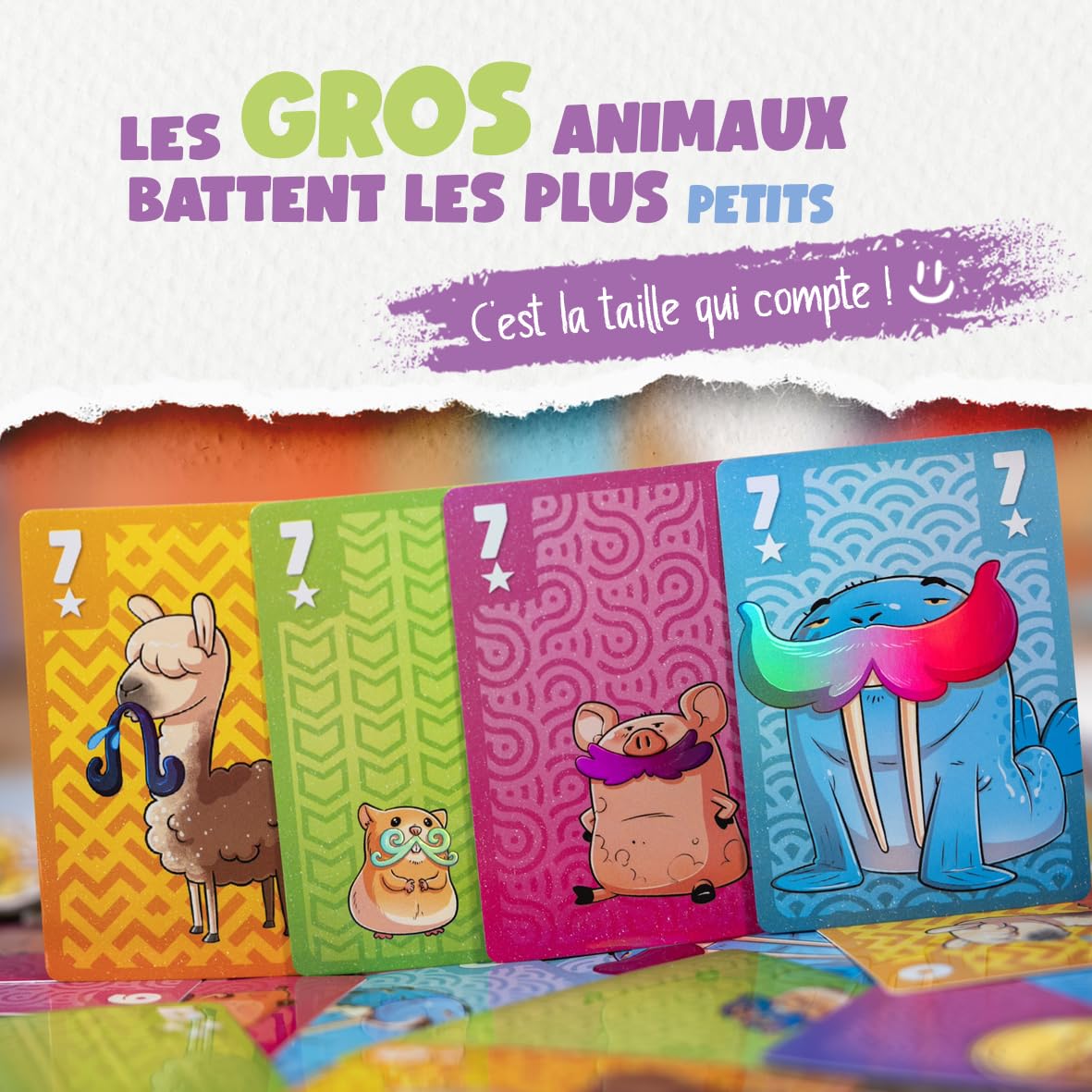 Moustache - Jeu De Société - Lumberjacks Studio