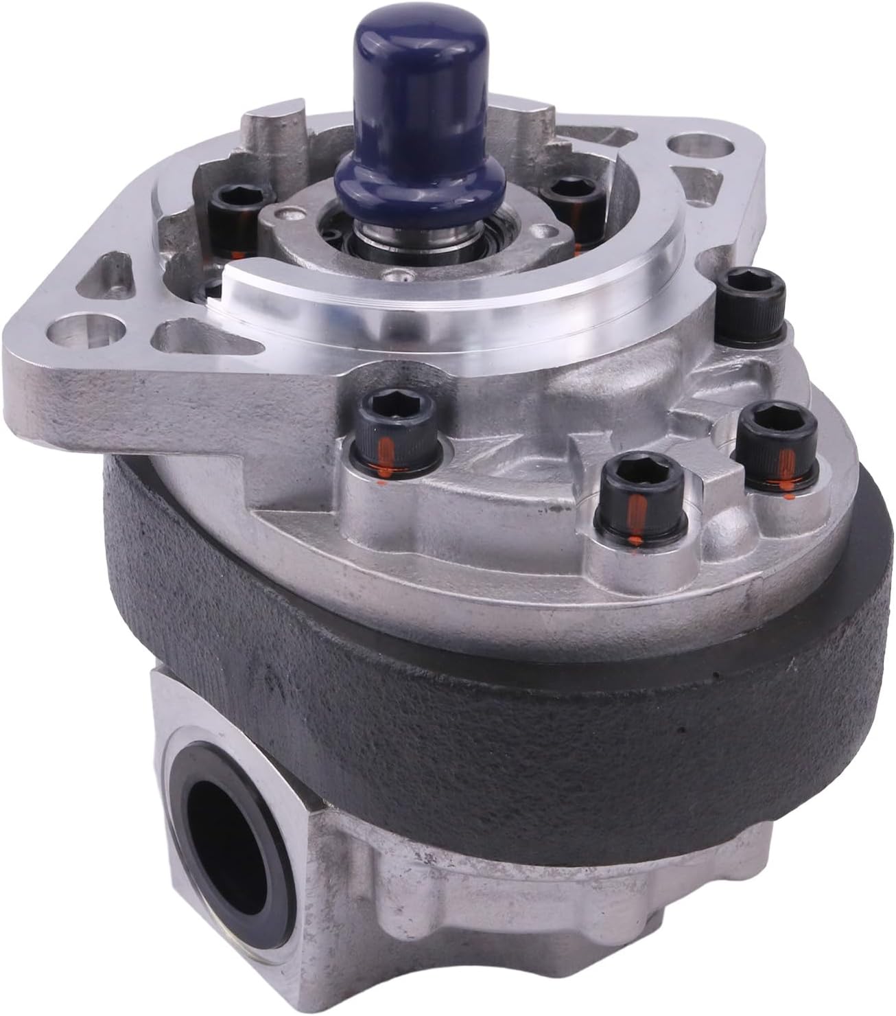 Hydraulic Gear Pump D48950 D53690 Compatible with Case IH Backhoe 310G 450B 450C 455 455C 480B 480C 550 580B 580C Compatible with John Deere 450 450B 350 350B