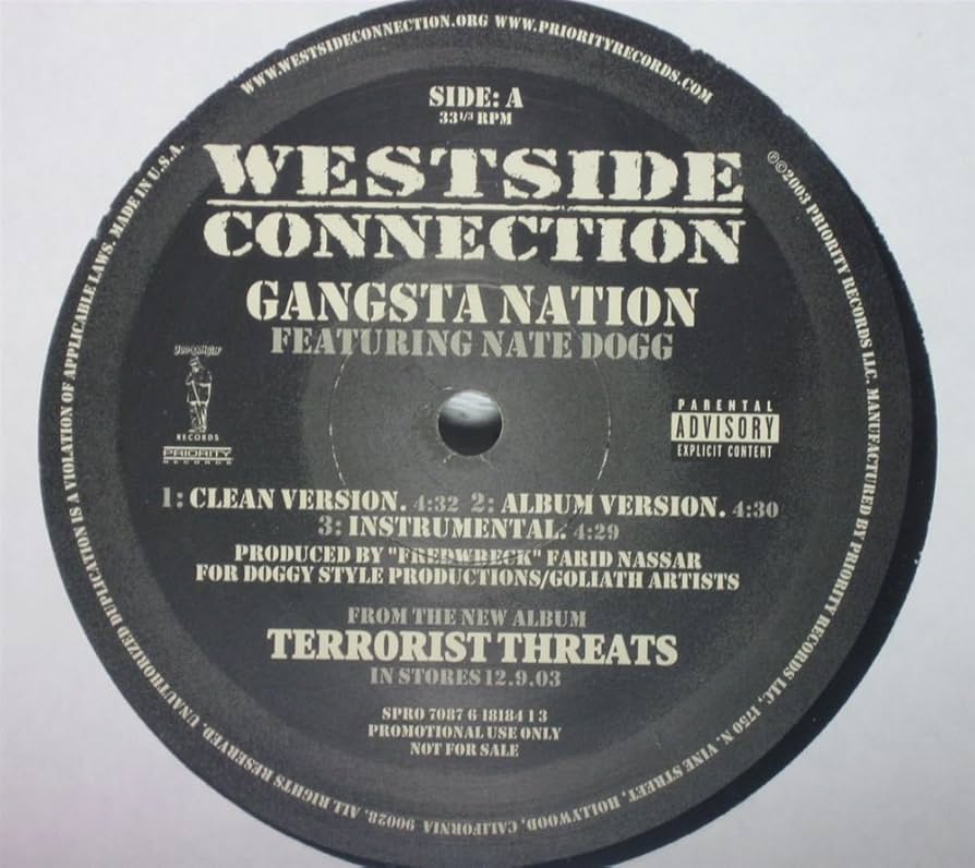 Gangsta Nation : Westside Connection: Amazon.fr: CD et Vinyles}