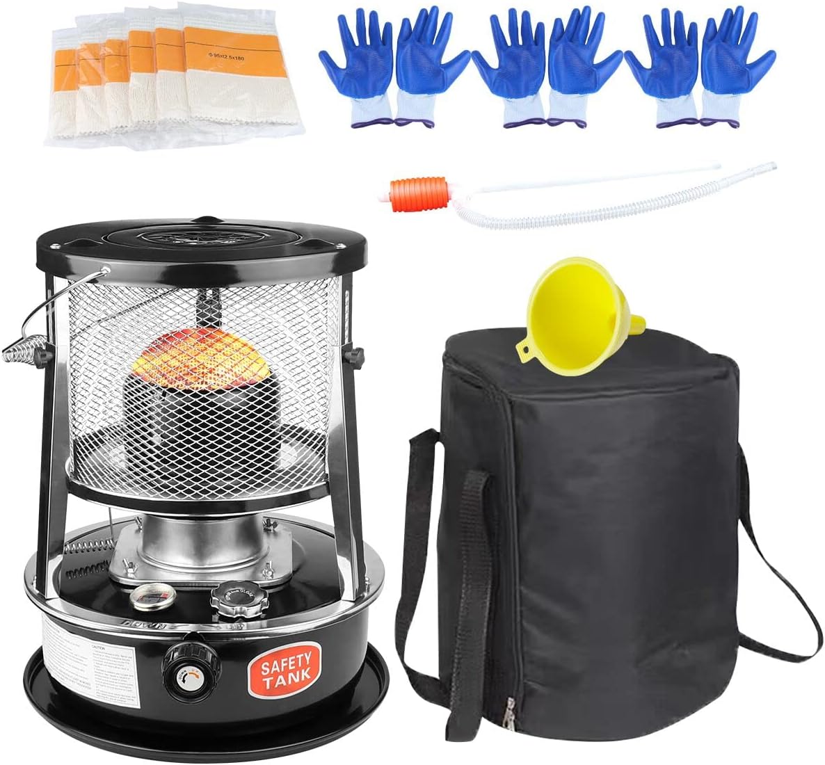 Portable Kerosene Heating Furnace,Height Adjustable Camping Oil Heaters