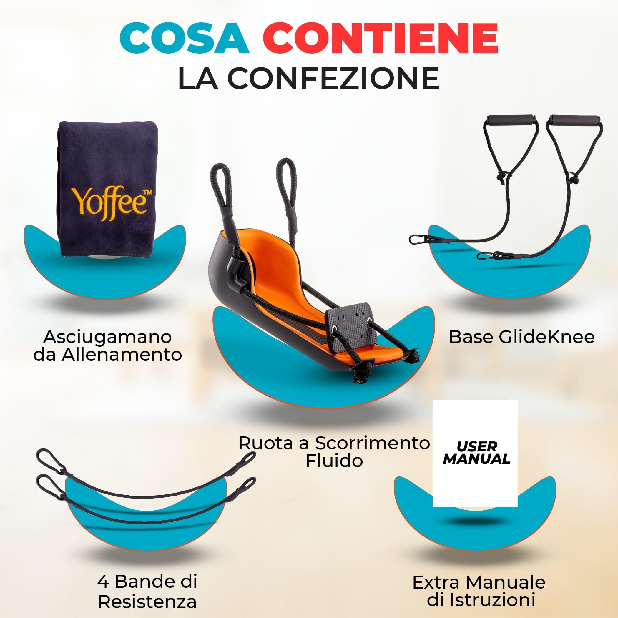 YOFFEE GlideKnee dispositivo riabilitativo brevettato per ginocchio e anca
