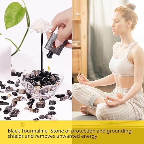 Miniatura 4 de Chips de cristal de ojo de tigre amarillo a granel, 1 libra, más de 1200 piezas, piedras de grava natural para acuario, piezas de piedra pulida,