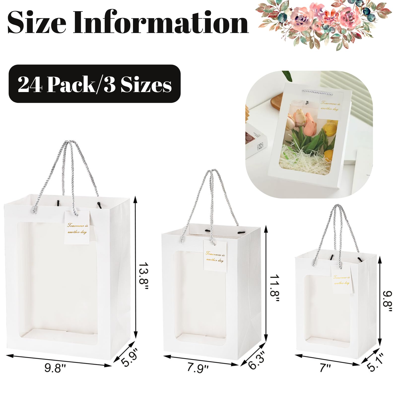 PAPER BAGとPAPER ３個 Hardware Paper Bags - 5 1/4 x 3 7/16 x 10 15/16