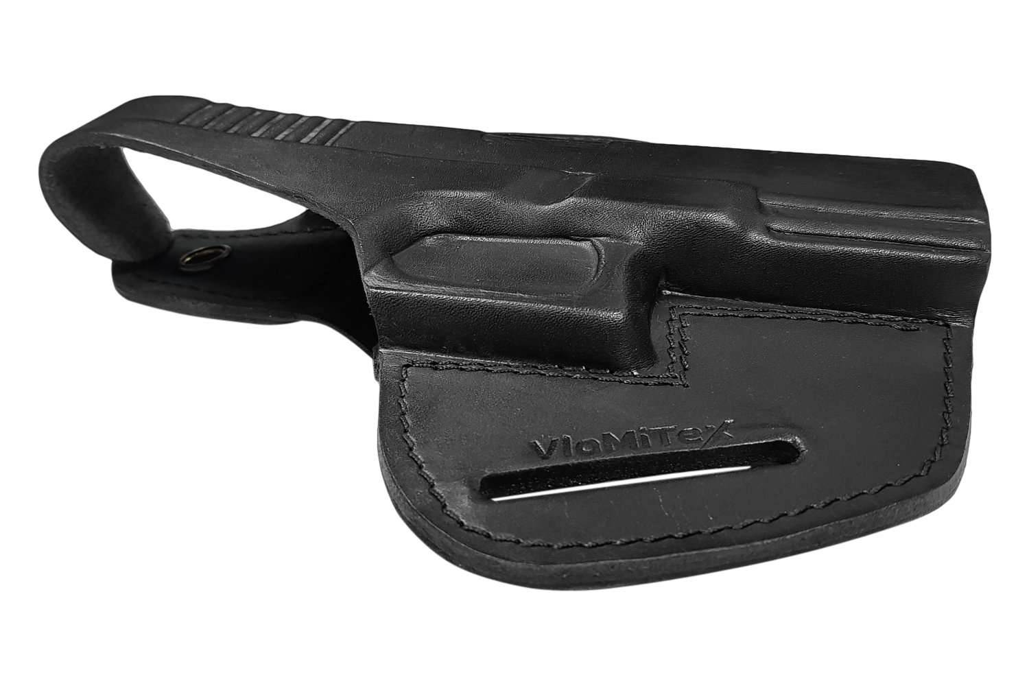 Amazon.co.jp: VlaMiTex B9 ブラックレザーホルスター Glock 17 19 22