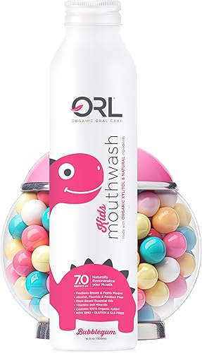 Miniatura 9 de ORL Enjuague bucal natural y orgánico sin alcohol formulado exclusivamente para limpiar la boca, blanquear los dientes, fortalecer el esmalte dental