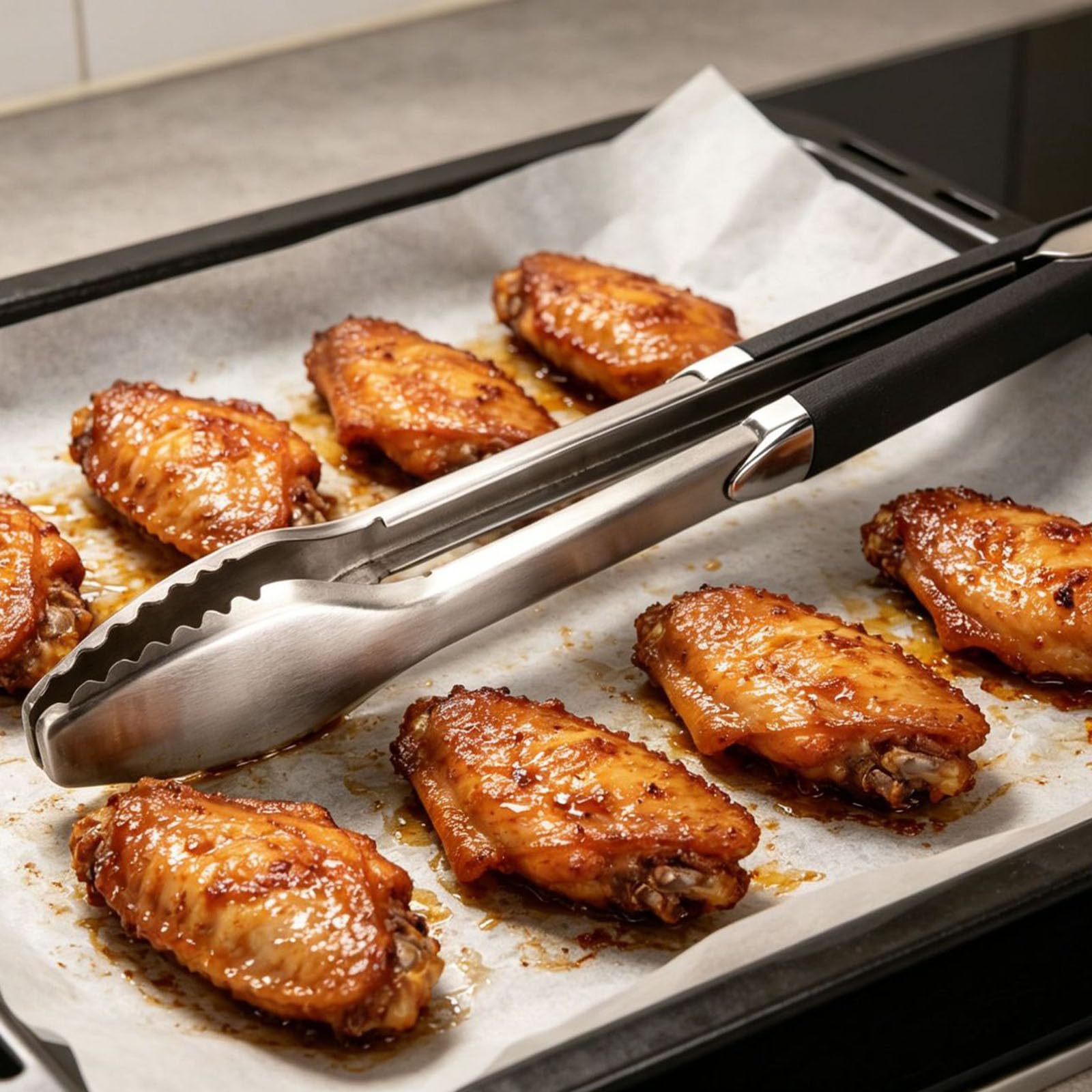 Juego de utensilios de barbacoa multiusos de acero inoxidable con mango antideslizante para reuniones familiares, equipo ergonómico de barbacoa