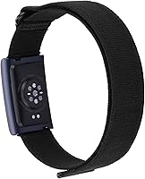 Vista 1 de Bicep Band Compatible with Amazfit Helio Strap Fitness Tracker, 38cm Long Breathable Nylon Strap for Arm/Ankle Wearing