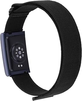 Bicep Band Compatible with Amazfit Helio Strap Fitness Tracker, 38cm Long Breathable Nylon Strap for Arm/Ankle Wearing