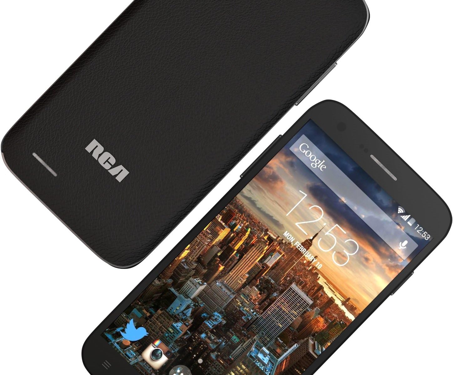 RCA G1 5.5" Hd, Unlocked Dual Sim, 8Mp Camera, 8Gb Rom, 1Gb Ram, android 4.4 – Black