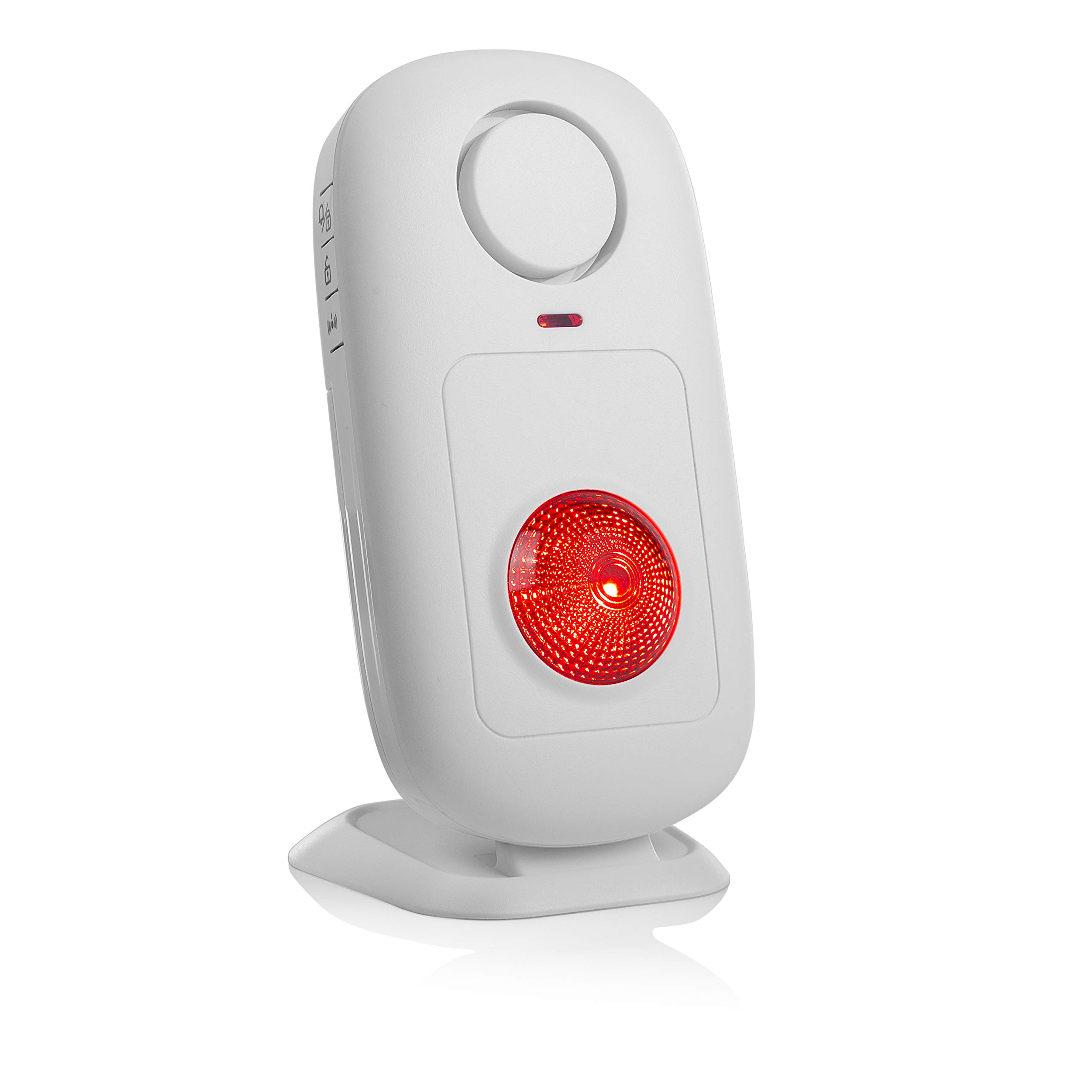 Smartwares SMA-49050 Alarmanlage mit integriertem und drahtlosem Bewegungsmelder/Durchgangsfunktion – 100 dB