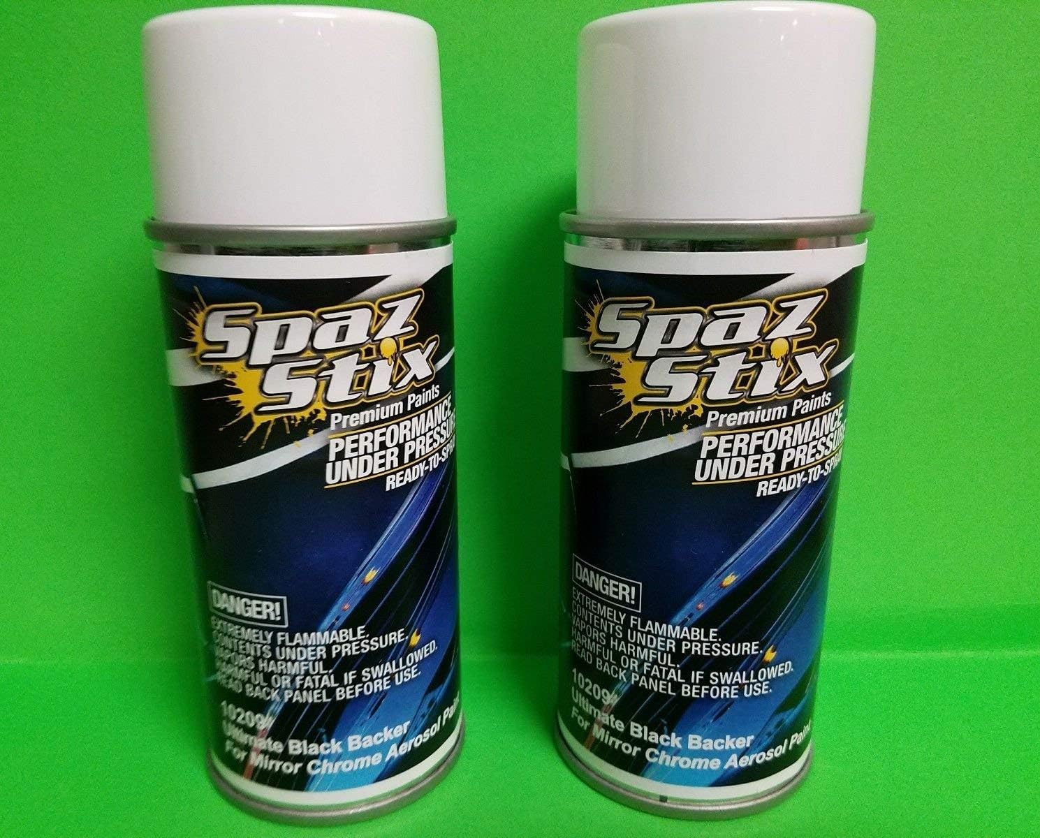 2 ULTIMATE BLACK BACKER for MIRROR CHROME AEROSOL PAINT 3.5OZ SZX10209 INCLUDES CHICAGOLAND RC COUPON