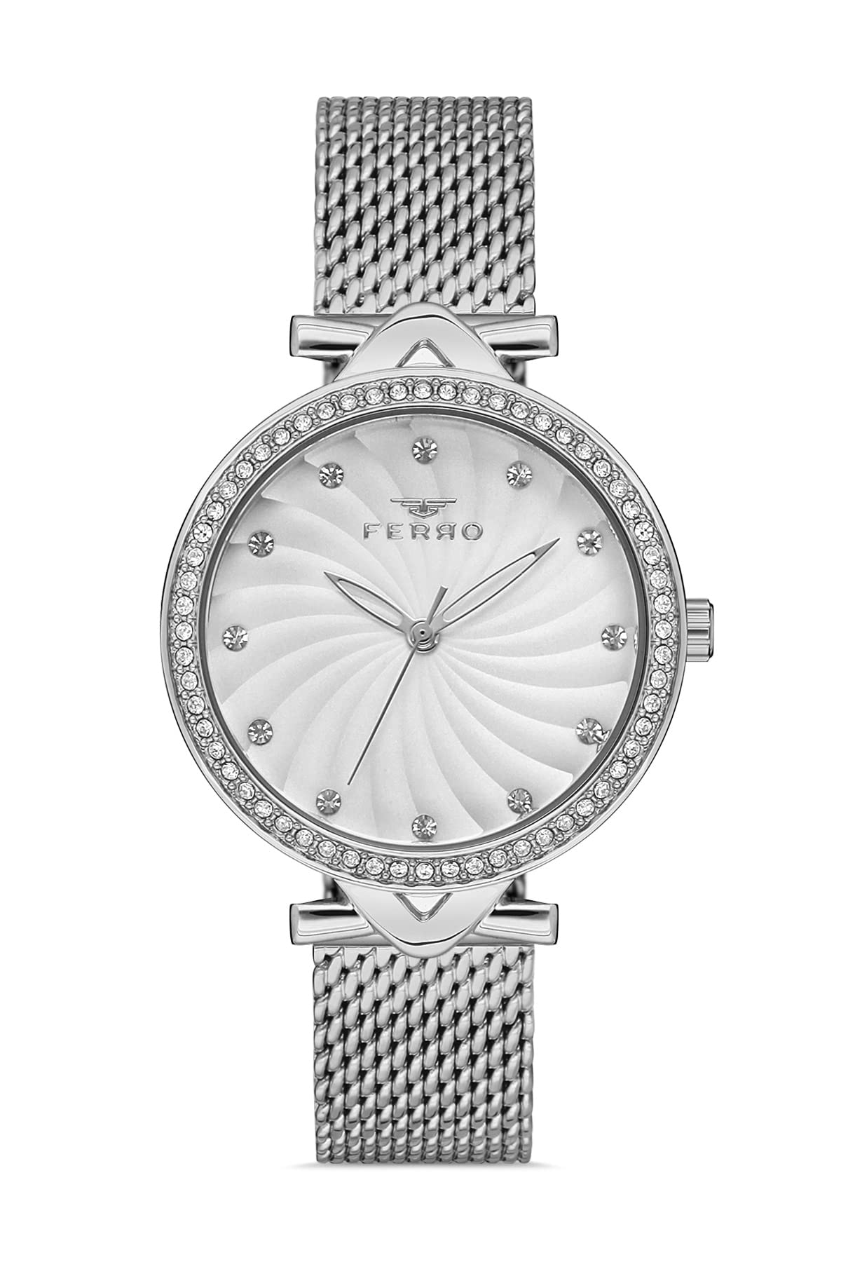 Ferro Venedik Analog White Dial Womens Watch-F2665C-A (B09RPLVZZZ) Amazon Price History, Amazon Price Tracker