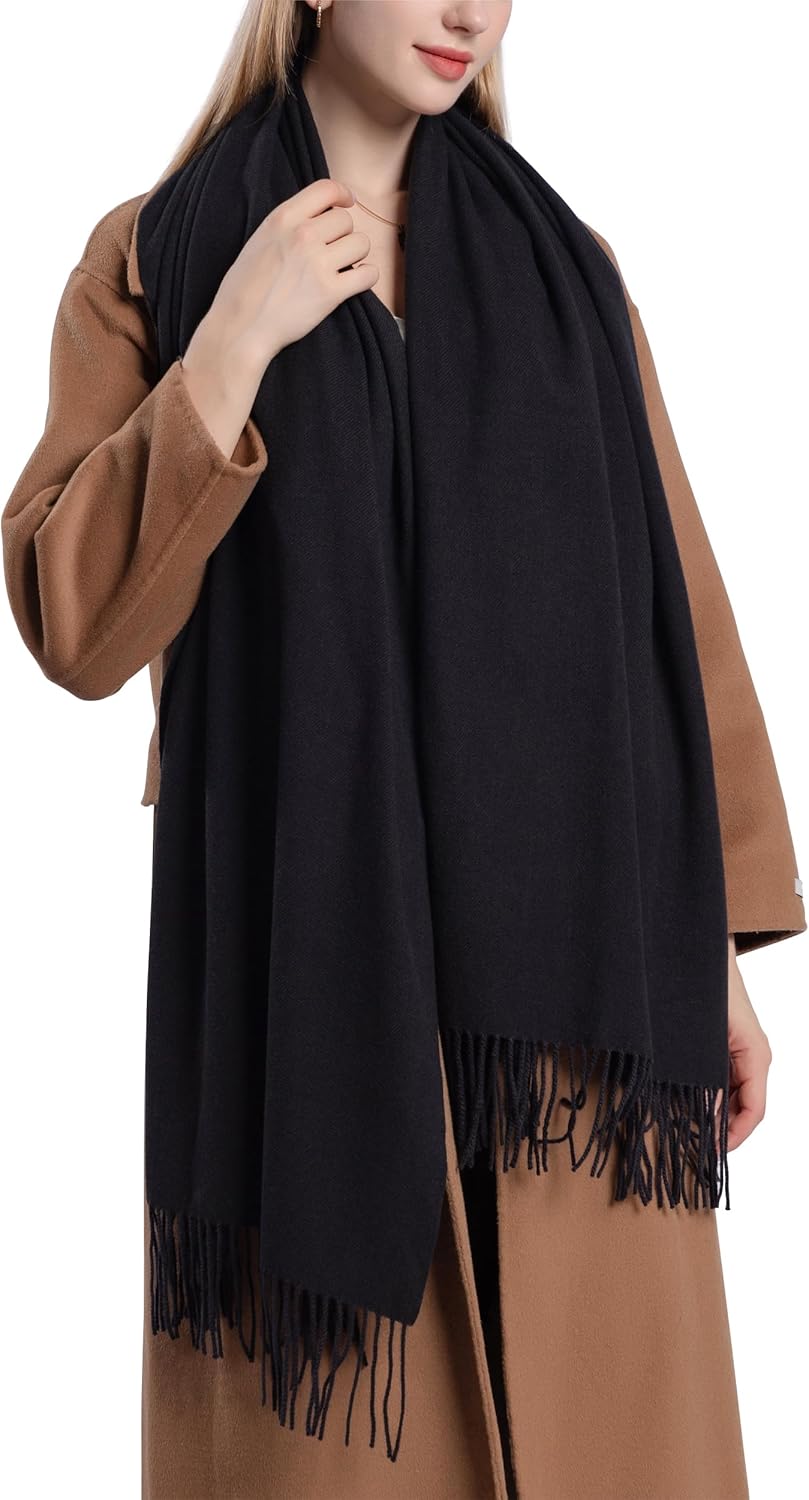 Sofier Pashmina Shawls And Wraps for Women for Evening Dress Warm Winter Scarf Wedding Bride Bridesmaid Gifts Cashmere Feel - Image 4