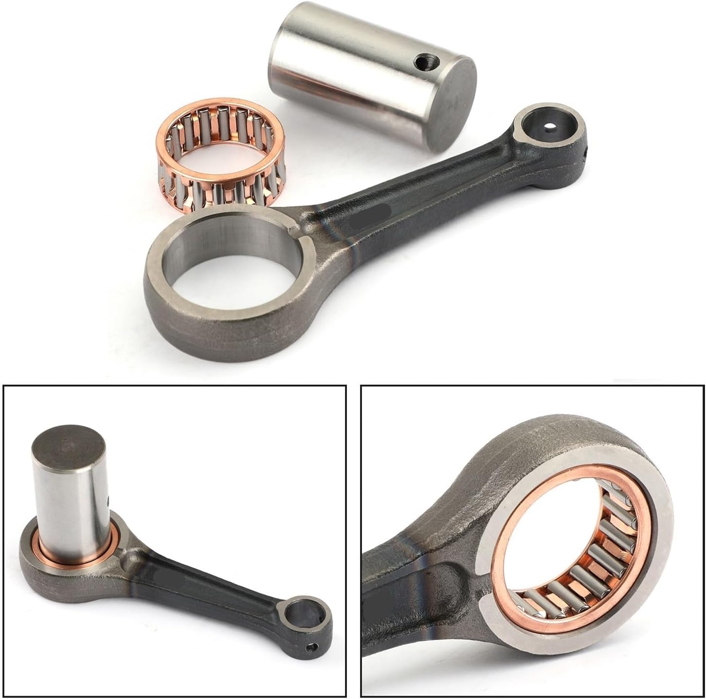 Compatible with XL125 CB100 CB125 CG125 GL100 GL125 XL CG 125 CB GL 100 Engine Connecting Rod Crankshaft Kit