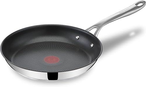 Tefal Jamie Oliver Cook's Direct Frying Pan 28cm, Non-Stick Titanium Coating, Thermo-Signal™ Heat Indicator, Induction Compatible, Oven Safe, 10-Year Guarantee - 1
