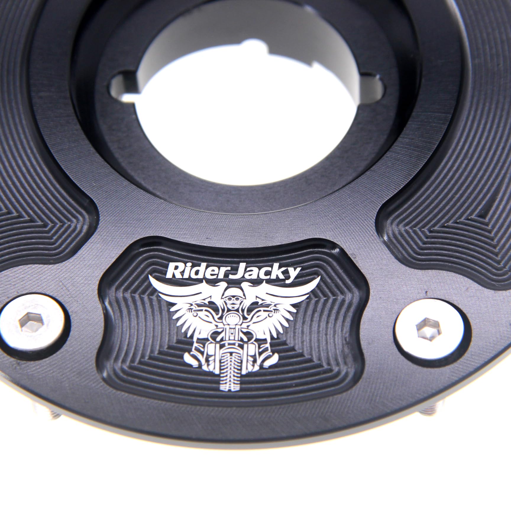 Amazon.com: Riderjacky Keyless Motorcycle Fuel Gas Tank Cap Cover