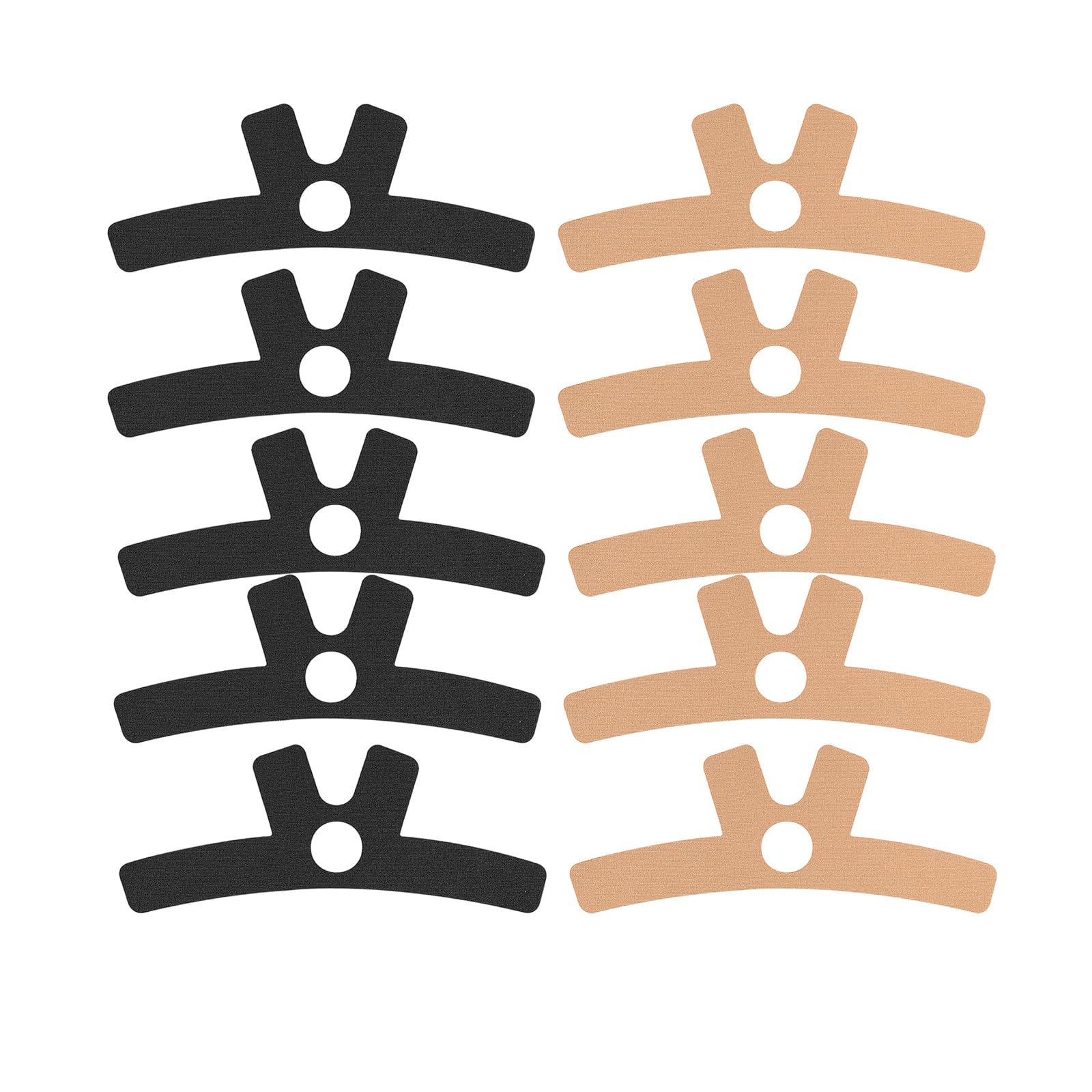QIAOLIDA 10Pcs Elastic Kinesiology Tape Shoulder Neck Muscle Tape For Gym Fitness Running Weightlifting Injury Recovery