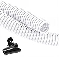 Vista 7 de ZhiYo 10 pies 1" Conducto de alambre dividido para telar, cubierta flexible para auto