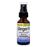 Herbs Etc. Singer\'s Saving Grace Extra Strength - Herbal Remedy Spray Aids Throat Comfort & Health - Soothing Hydrating Throat Support - Throat Relief Spray with Licorice - 1 fl oz (About 75 Serving)