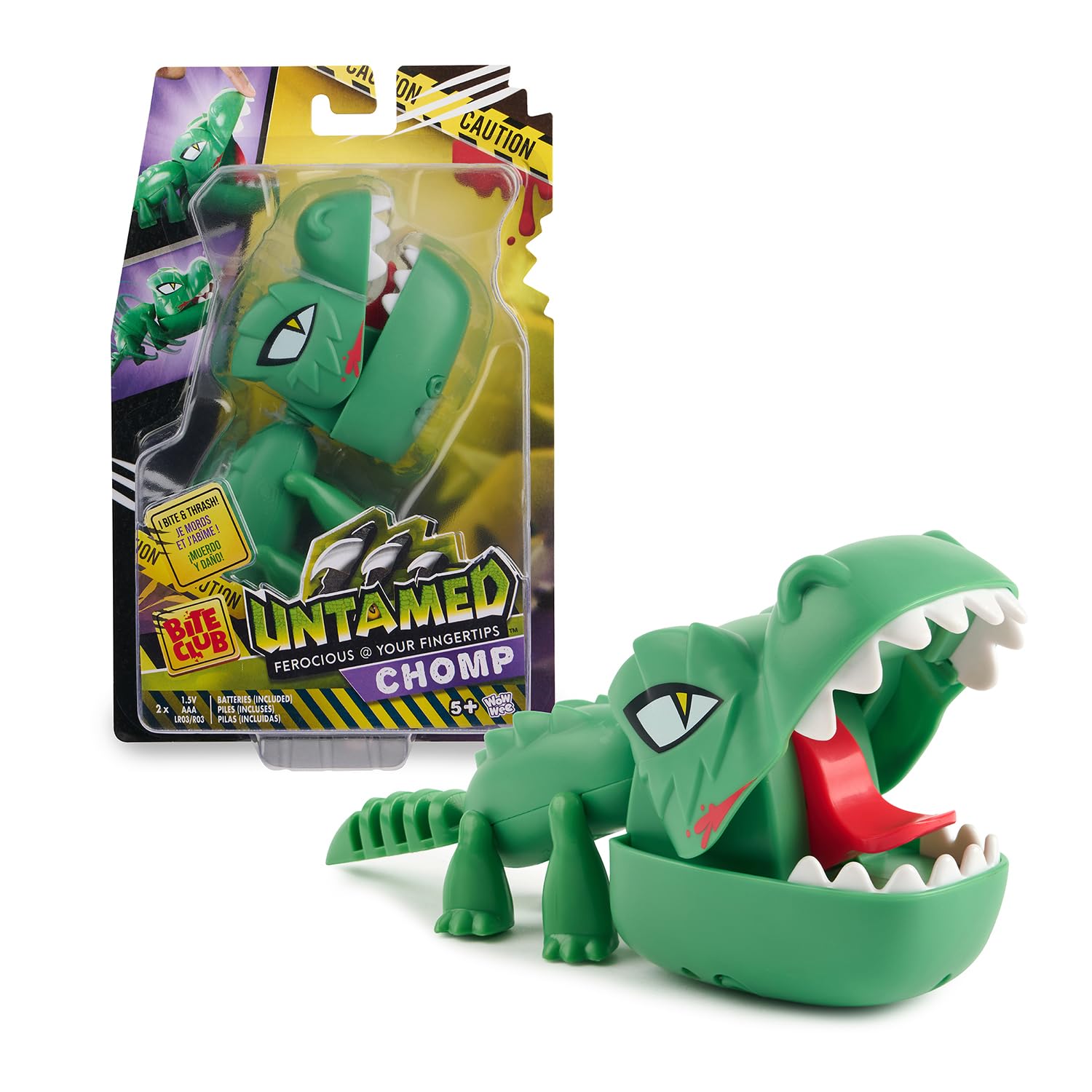 Amazon.com: Untamed Bite Club Crocodile, Chomp (Green), Biting