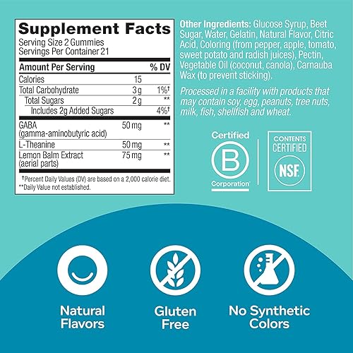 Miniatura 8 de Olly Nutrition - Paquete de dos gomitas de vitamina Zen Attitude. Adiós al estrés! Sueño reparador! Set de regalo!