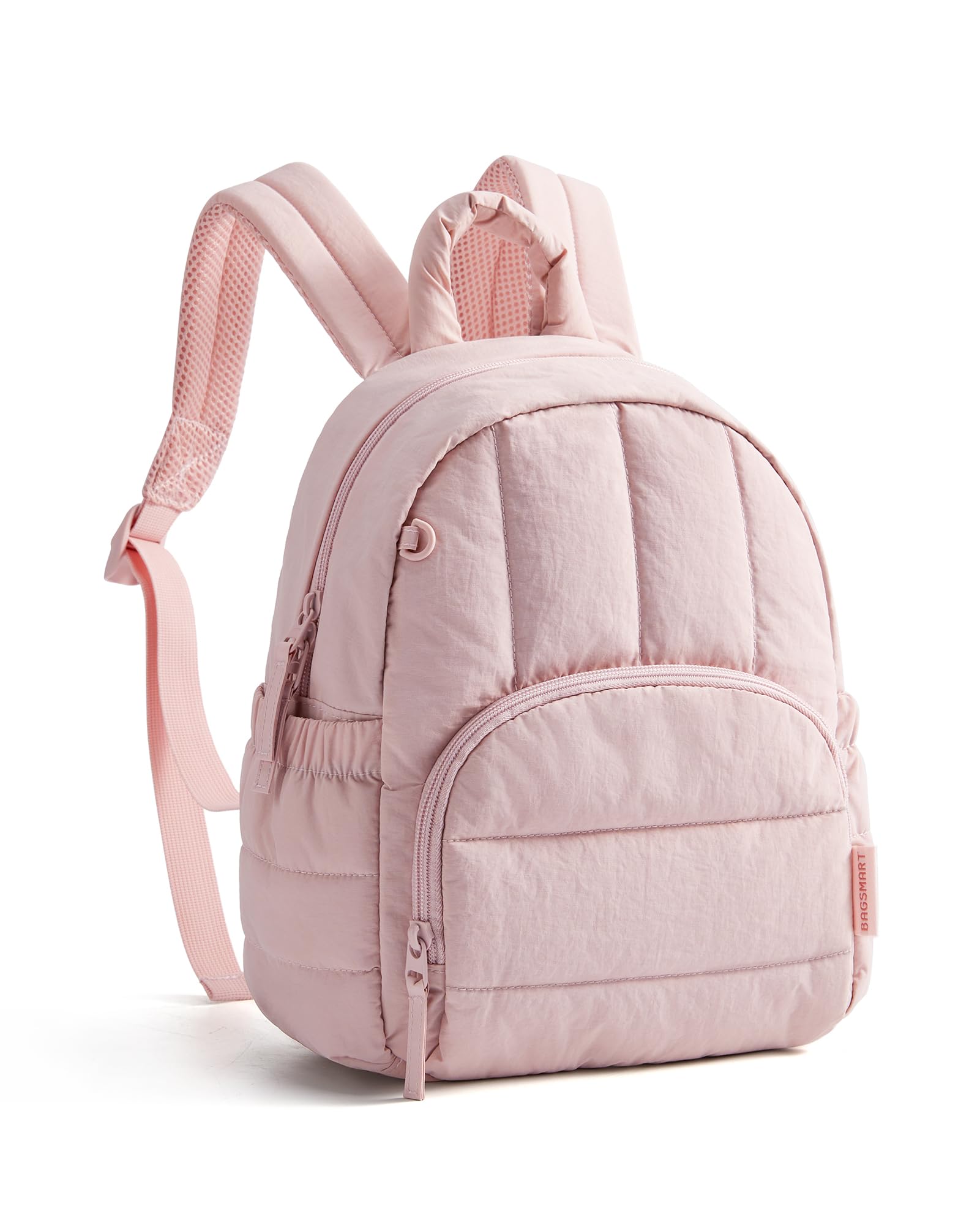 Mini Backpack for Women, Lightweight Puffer Backpack Purse, Quilted Casual Daypack, Water-Resistant Bookbag