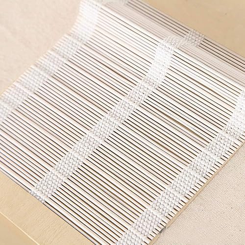 Miniatura 4 de Letau Persianas de madera sin cuerda para ventana, cortinas enrollables personalizadas de bambú que filtran la luz, patrón 13