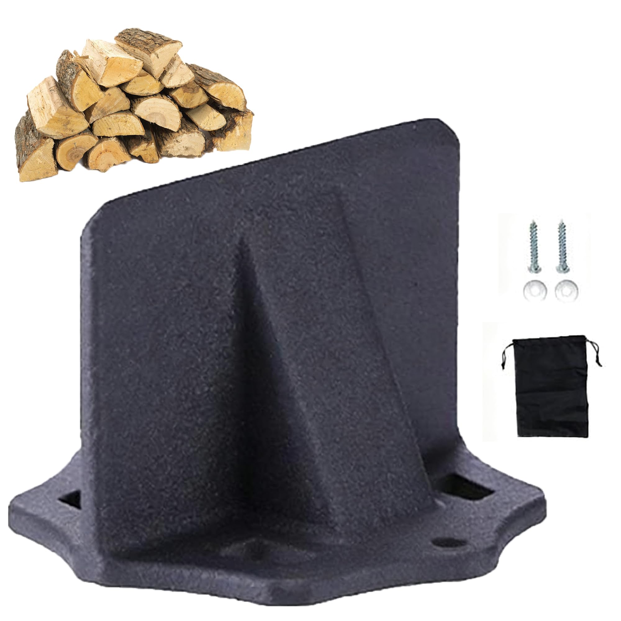Cuña Del Divisor De Madera Pequeña, Cortadora De Leña En Cuña, Divisor De Madera Cuña Portátil Leña, Manual Herramienta Para Cortar Para Estufa De Chimenea, Camping, En La Naturaleza