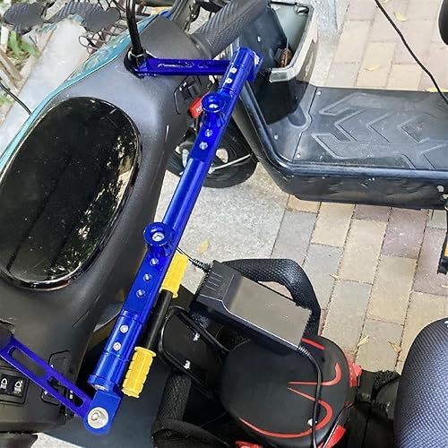 Miniatura 6 de GUODIBAIHUO Manillar de motocicleta palanca de equilibrio barra transversal GPS teléfono navegación titular para Kawasaki H2 H2R 2015 2016 (color