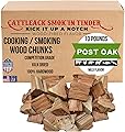 Post Oak Wood Chunks for Smoking Meat