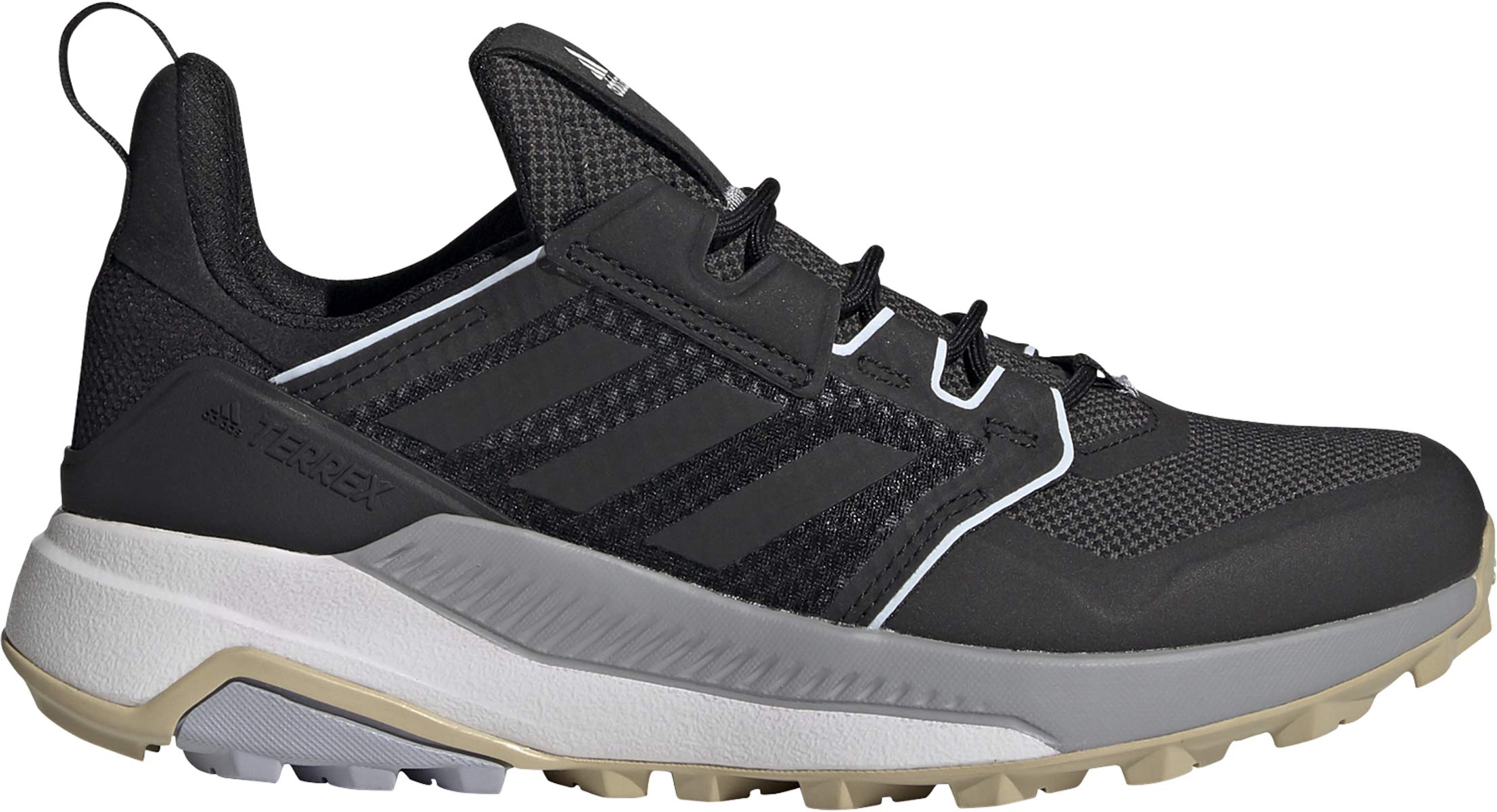 adidas Women's Terrex Trailmaker Hiking Walking Shoe, Core Black/Core Black/Halo Silver, 9.5