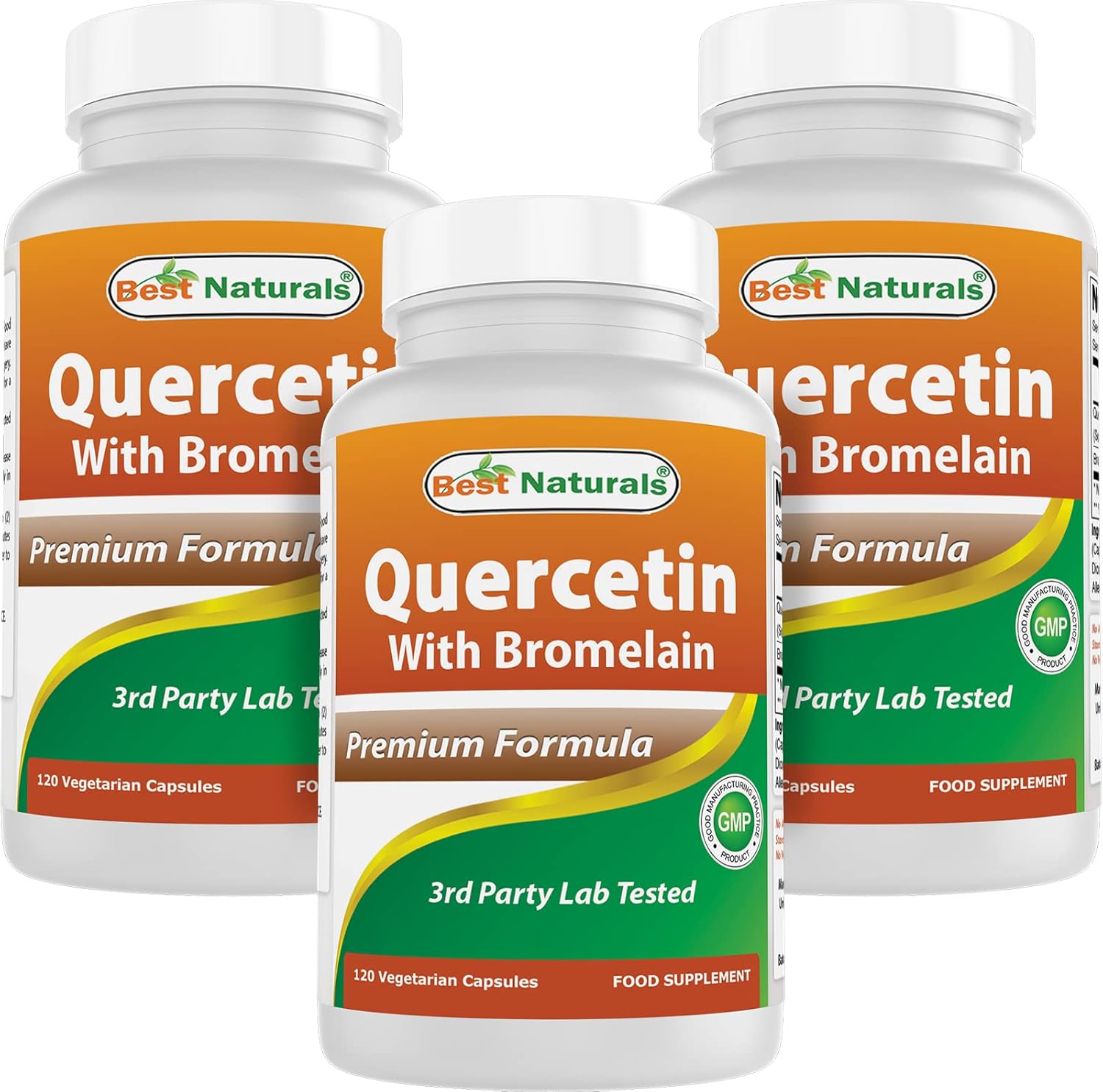 Best Naturals Quercetin with Bromelain Veggie Capsule 800mg of