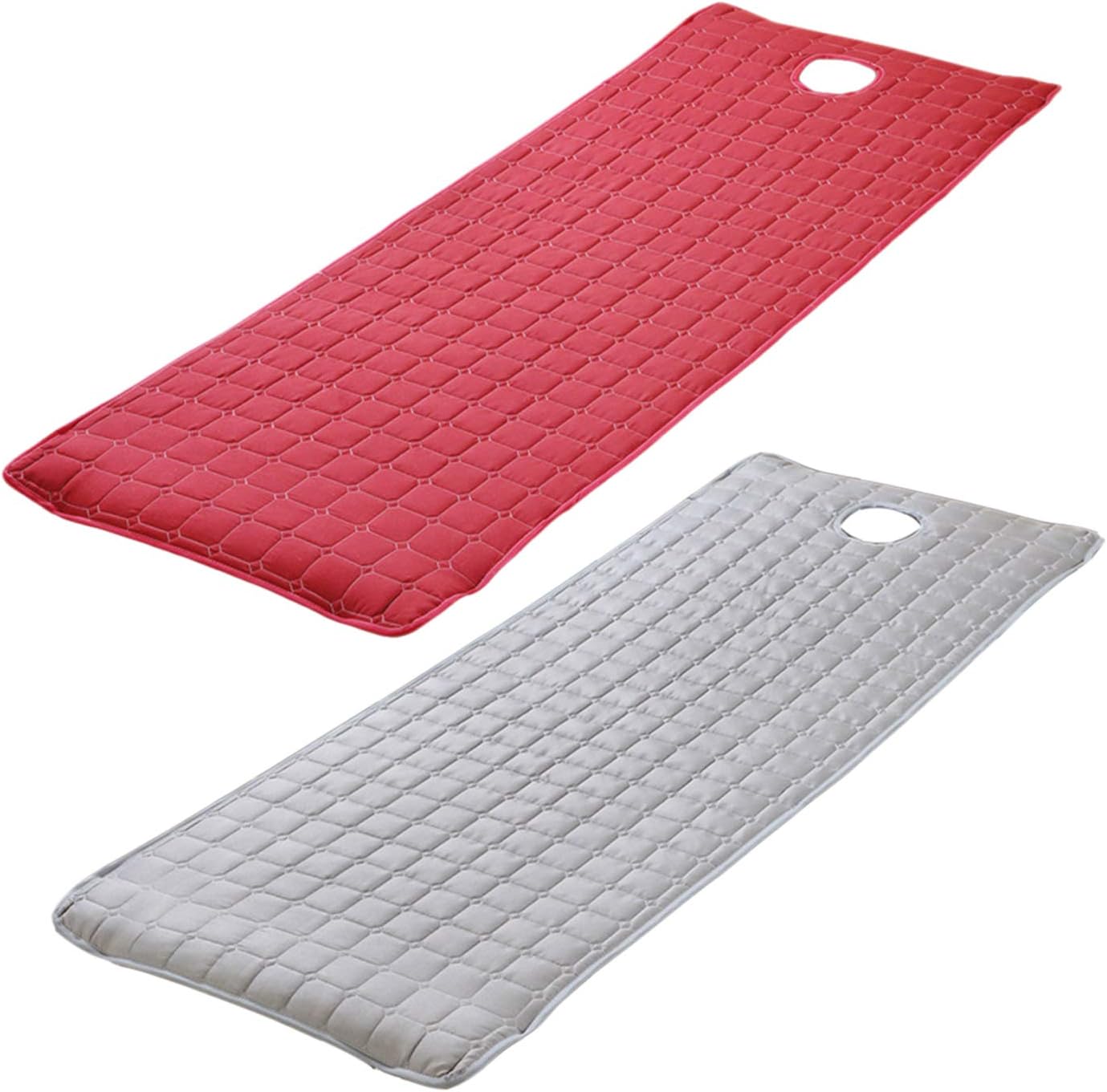 Bonarty 2xQuilted Spa Massage Table Mattress Soft Bed Sheet Pad Cover for Cosmetic Salon : Beauty & Personal Care