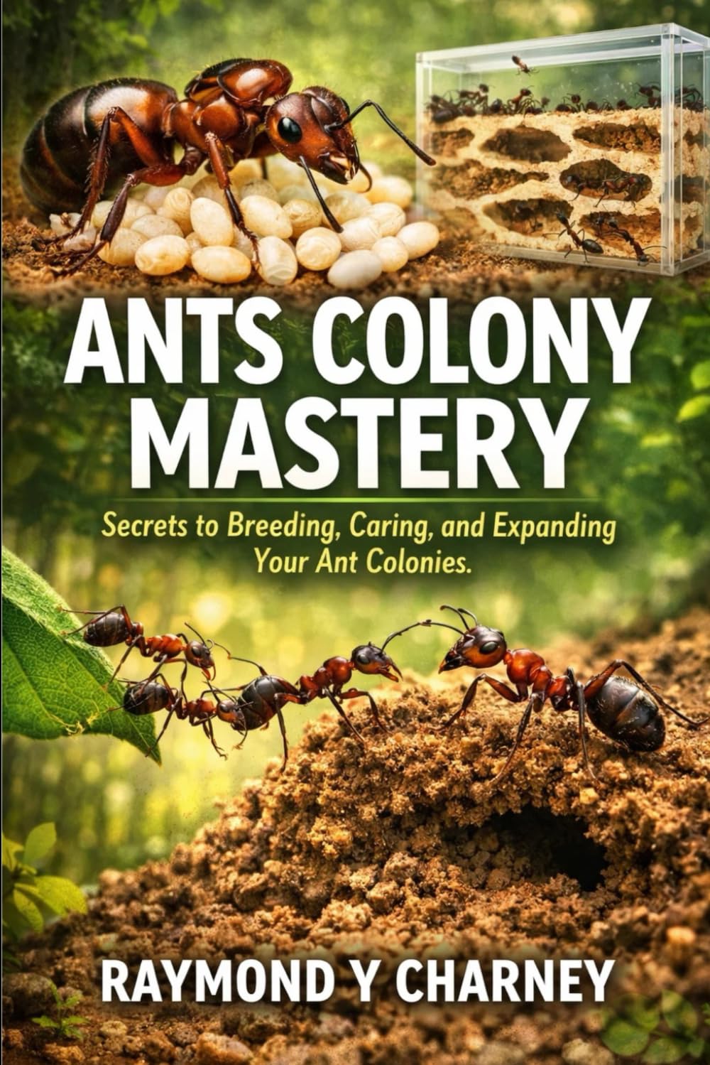 ANTS COLONY MASTERY: Secrets to Breeding, Caring, and Expanding Your Ant Colonies