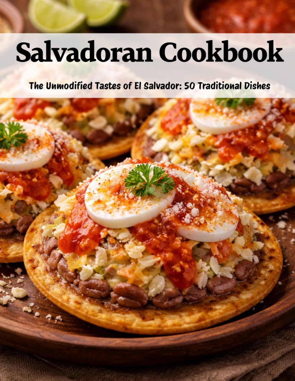 Salvadoran Cookbook: The Unmodified Tastes of El Salvador: 50 Traditional Dishes