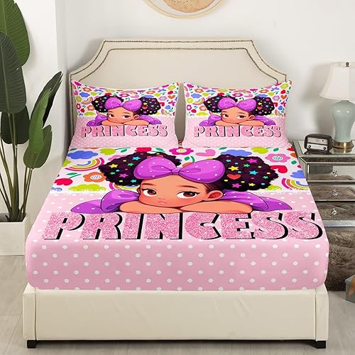 Miniatura 8 de Sábana bajera ajustable de gatos tamaño individual, diseño gótico de galaxia estrellada y luna, 2 piezas para decoración de habitación de niños,