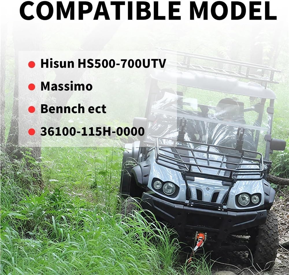 EFI Speedometer Meter Gauge Digital Dash 36100-115H-0000 36100-107F-0000 Fit for Hisun 500cc/700cc ATV/UTV Replacement Part