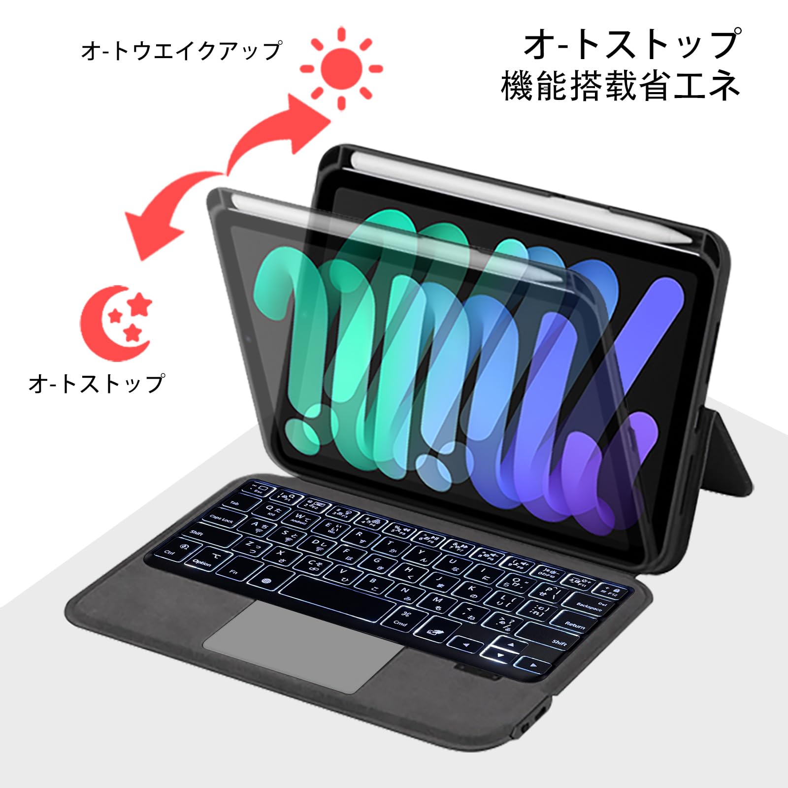 Amazon.co.jp: sisyfos IPad mini 7(A17 Pro)/mini6世代に適用